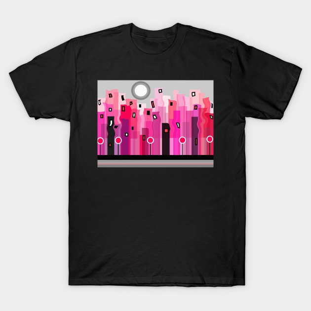 Party In The City T-Shirt by SartorisArt1